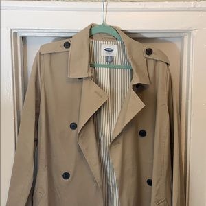 Old Navy Trench Coat TALL XL